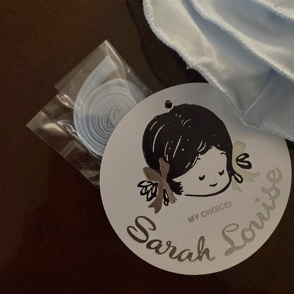 Sarah Louise Pale Blue Sun hat - Picture 4 of 4